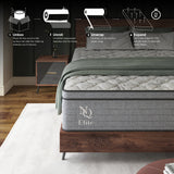 Elite Series Machka Hybrid Mattress, Made in USA
