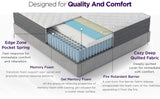 Victoria Cooling Gel And Pocket Coil Hybrid Mattress