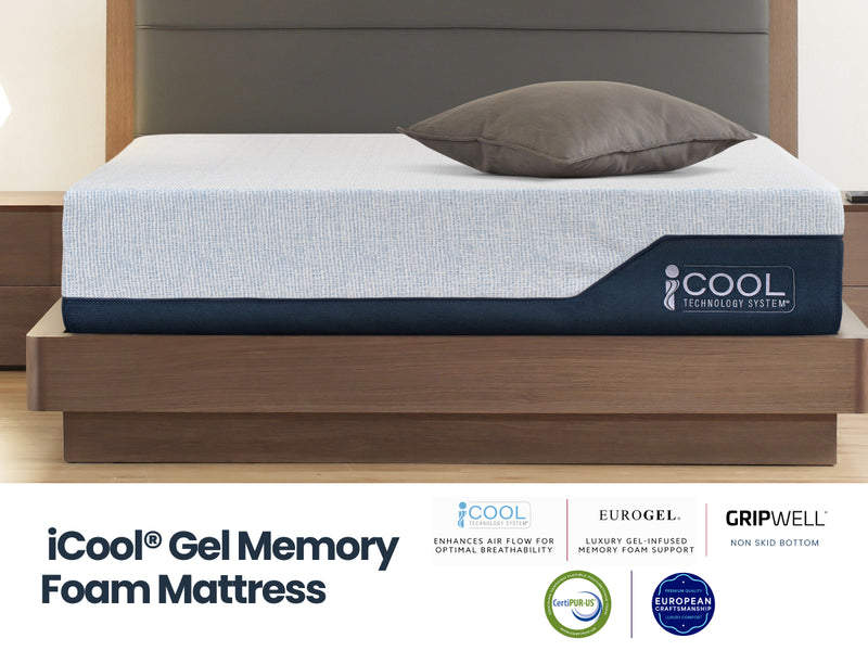 SwissLUX iCOOL Memory Foam Mattress