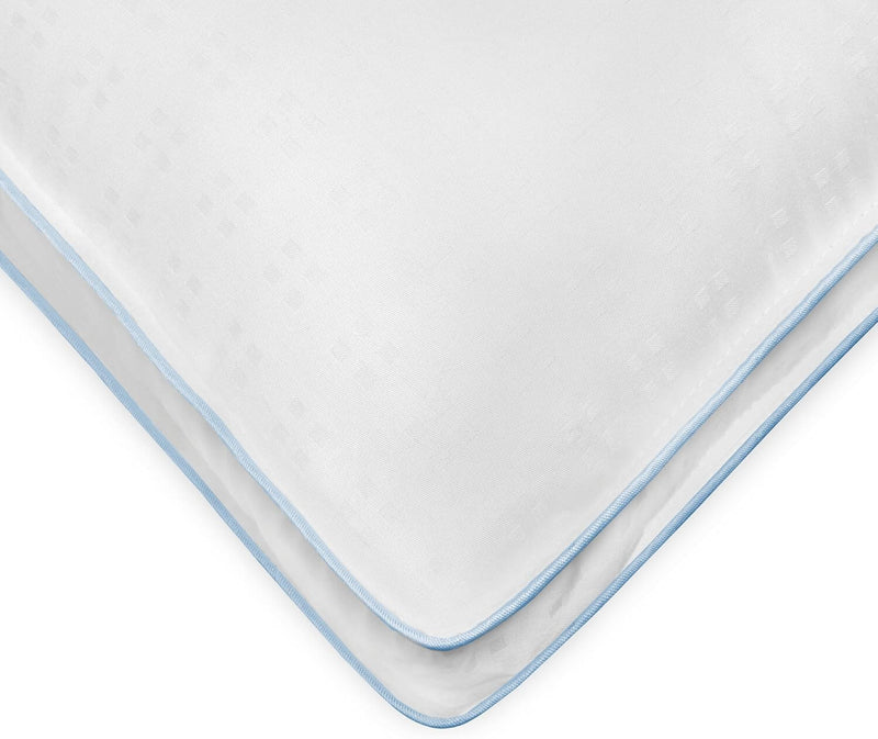 Cool Fusion Firm Density Bed Pillow with Cooling Gel Beads 2-Pack